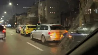 Верижно меле блокира ключов столичен булевард 