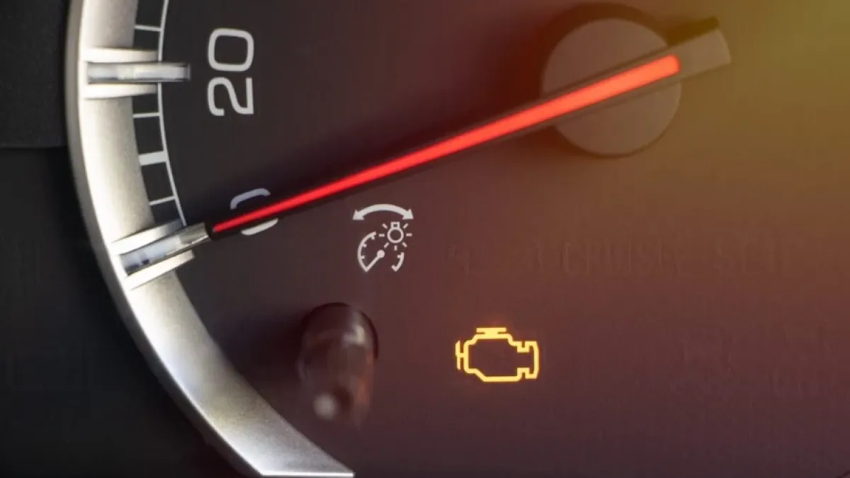Защо след смяна на маслото в двигателя светва индикаторът Check Engine