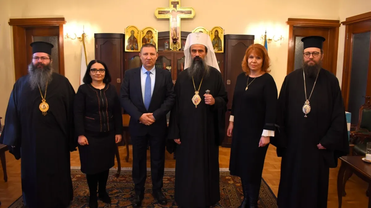 Сарафов и заместниците му проведоха работна среща с патриарх Даниил