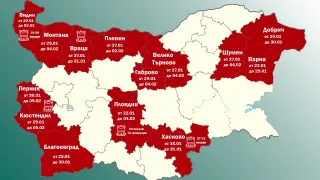 Още една област тръшната от грипа, КАРТАТА става все по-червена 