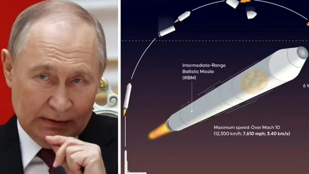 Daily Express: „Орешник“ ще прелети от Беларус до Лондон за по-малко от 9 мин. И ще вдигне градусите то 4000 по Целзий