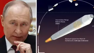 Daily Express: „Орешник“ ще прелети от Беларус до Лондон за по-малко от 9 мин. И ще вдигне градусите то 4000 по Целзий