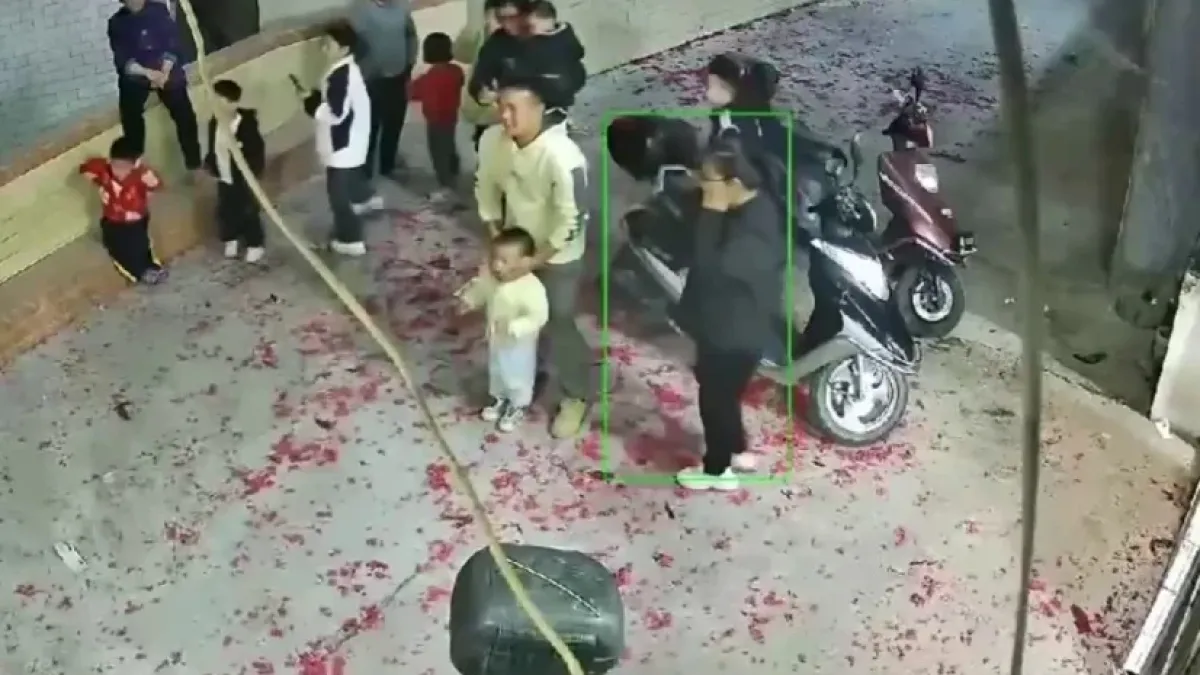 Семейства наблюдаваха фойерверки, но изведнъж всичко се обърка ВИДЕО