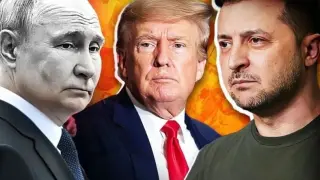 Високо напрежение! Зеленски влиза в една стая с Тръмп и Путин