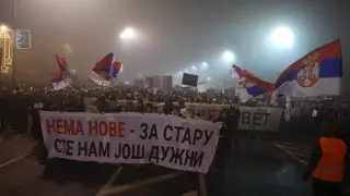 Пълен блокаж в Белград, до часове столицата пламва