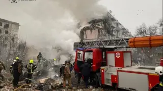 Бараж от ракети по Украйна: 7 убити в Полтава, ударена е детска градина ВИДЕО 