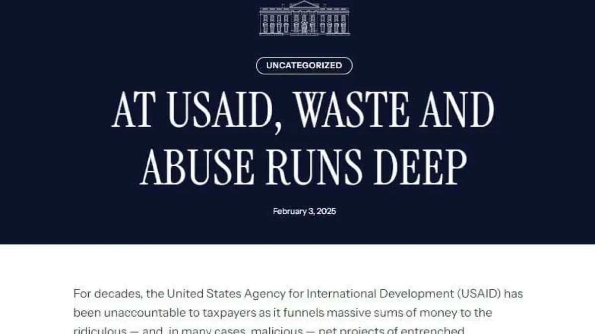 Белият дом публикува списък с най-„важните“ и нелепи разходи на USAID