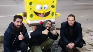 Изненада, в Пловдив се появи Спондж Боб СНИМКИ