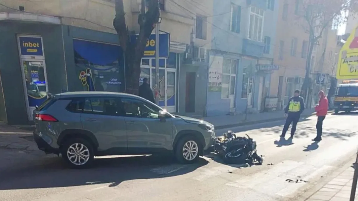 Шофьорът, помел моторист в Благоевград, не е случаен човек СНИМКИ 