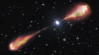 Откриха нещо невиждано в черна дупка в ранната Вселена СНИМКА