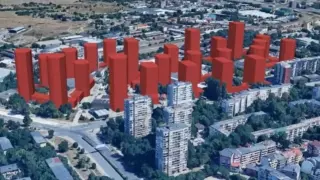 Вдигат голям брой небостъргачи в този български град СКИЦИ