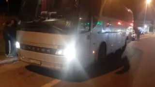 Среднощен ужас с автобус, пълен с хора, на пътя между Хасково и Пловдив