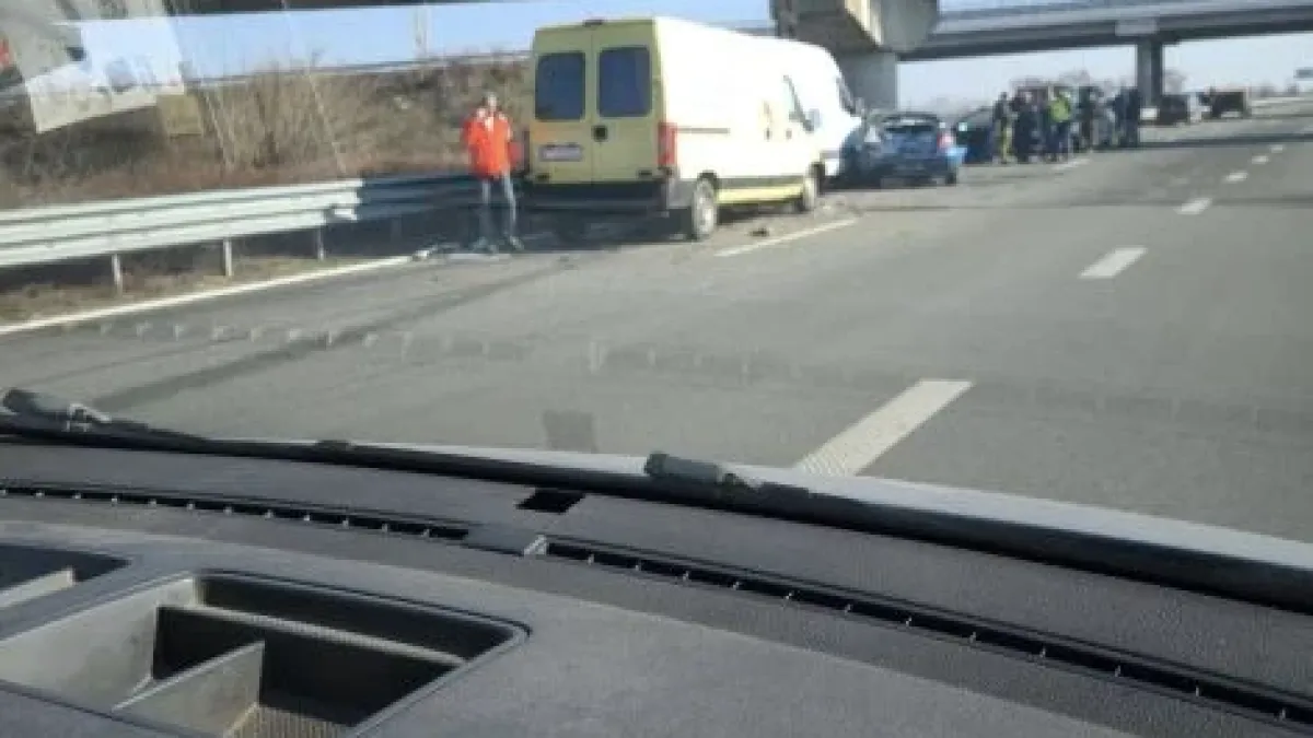 Тежка катастрофа на АМ „Тракия“ до Пловдив СНИМКА