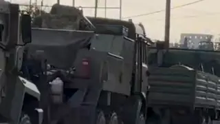 Бомба със закъснител: Сирийски военни блокираха руски конвой пред вратите на Тартус ВИДЕО