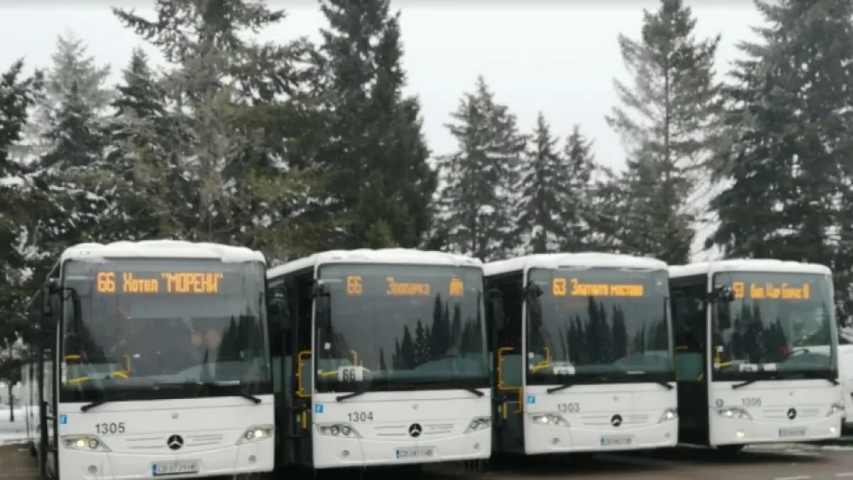 Важна новина за този автобус и транспорта до Витоша 