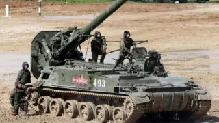 Украинските сили унищожиха самоходна минохвъргачка 2С4 "Лале" ВИДЕО