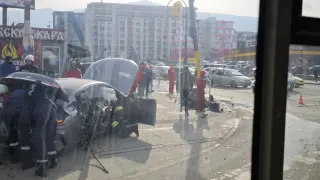 Зрелищни СНИМКИ: Нов ад на метри от лобното място на Милен Цветков 