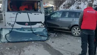 Брутално меле на един хвърлей от София СНИМКИ 