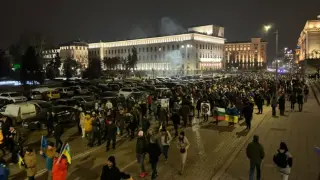 София се тресе заради войната в Украйна ВИДЕО