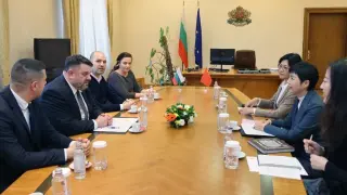 Атанас Зафиров се срещна с китайския посланик