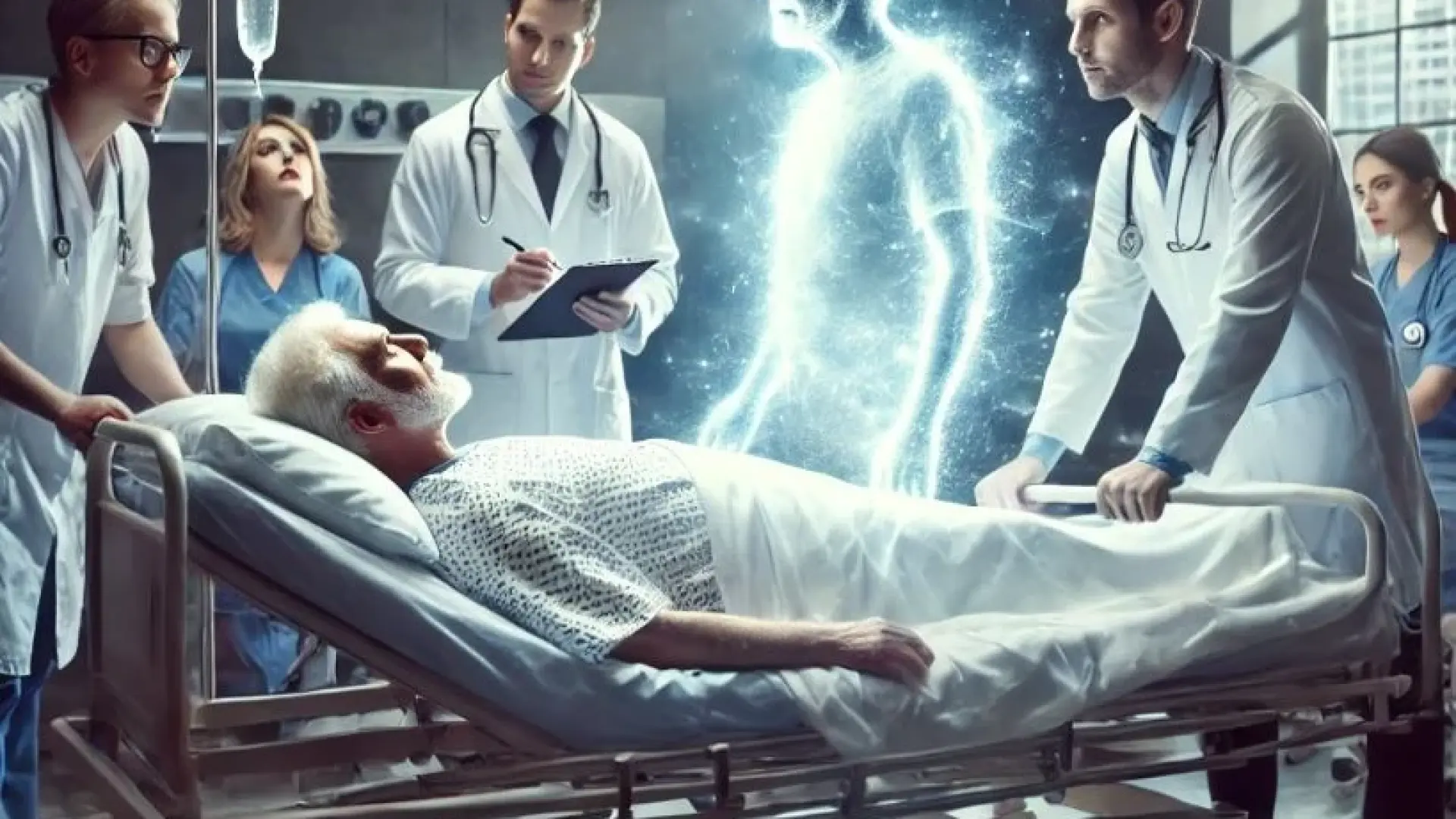 Той умря за 8 минути, но не видя бяла светлина, а нещо съвсем различно СНИМКА