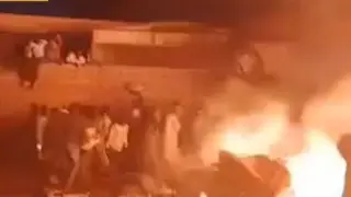 Нов ужас: Самолет се разби в жилищен район, 46 души загинаха ВИДЕО