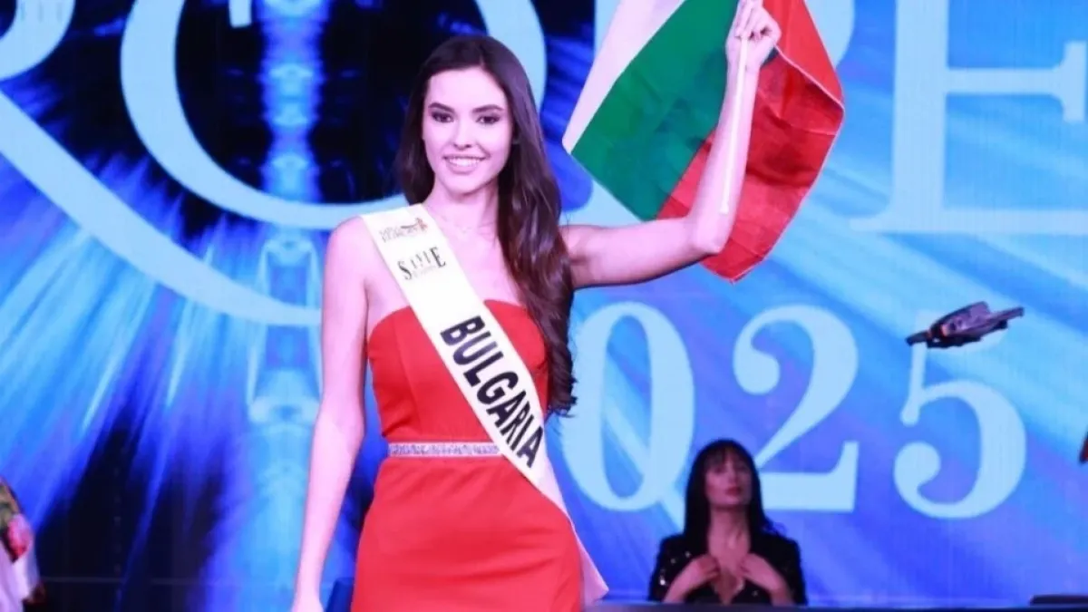 Тази родна красавица стана трета на конкурса "Мис Европа"