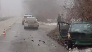 Тежка катастрофа в мъглата край Шумен, има ранени