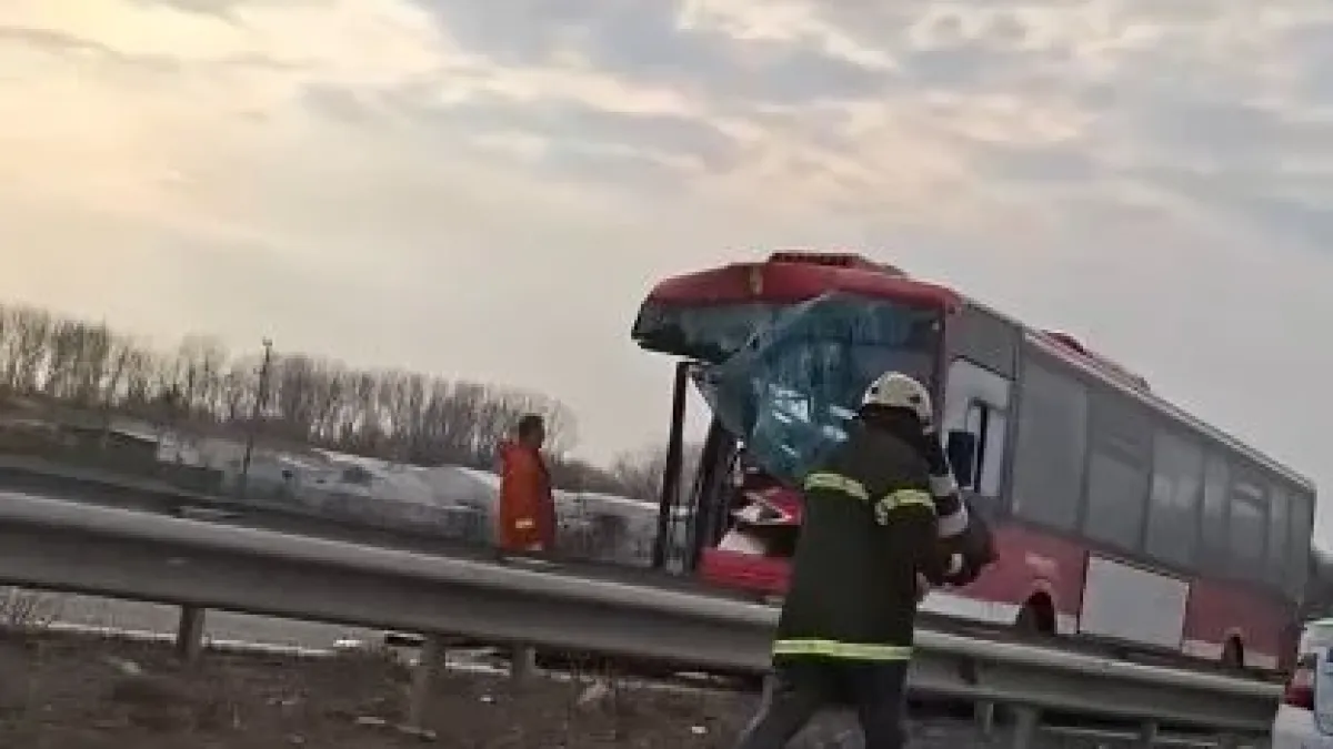 Линейки и пожарни летят към Северната тангента, страшно е! ВИДЕО 