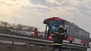 Линейки и пожарни летят към Северната тангента, страшно е! ВИДЕО 