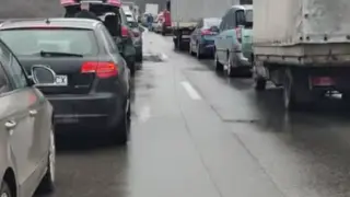 Първи КАДРИ от кошмара на "Хемус", страшно е! 