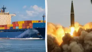 Русия нанесе мощни удари с балистични ракети по пристанището на Одеса: повредени чуждестранни кораби, има ранени