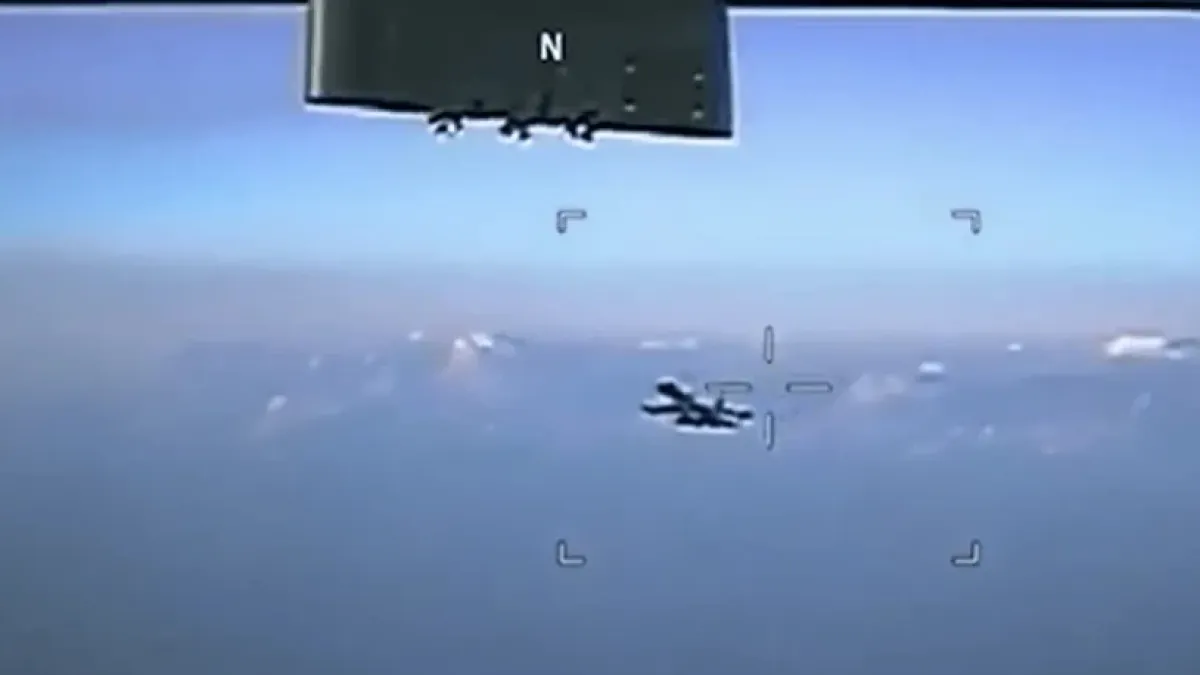 Напрежение над Средиземно море между руски Су-35 и френски Reaper ВИДЕО
