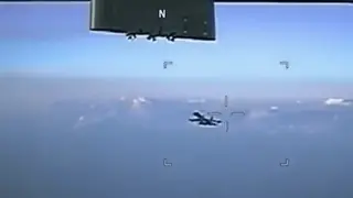 Напрежение над Средиземно море между руски Су-35 и френски Reaper ВИДЕО