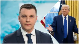Неуместно: Наш новинар се бъзика с Тръмп, остави лош вкус в устата на хората