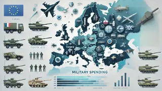 Статистиката е безпощадна: Кой колко харчи за отбрана в Европа 