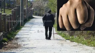 Внук преби дядо си, накарал го да работи!