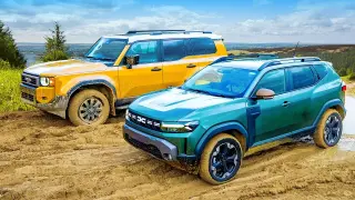 Кой е по-добрият в офроуда? Dacia Duster срещу Toyota Land Cruiser ВИДЕО