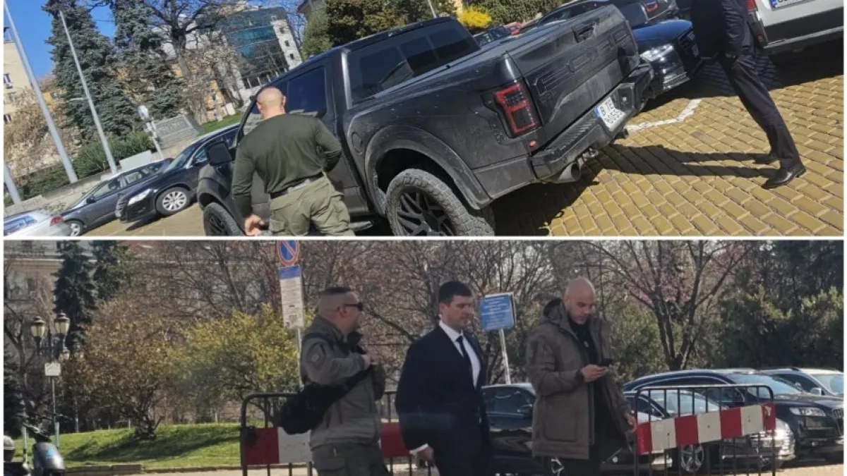 Тежка охрана варди "бедняка" Михайлов, спретнаха невъобразим хаос в центъра на София СНИМКИ