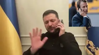 Какво се случва?! Зеленски тресна телефона на Макрон ВИДЕО