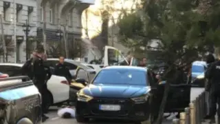 ВИДЕО показа страховития екшън с арест на опасни бандити, смразил столичани