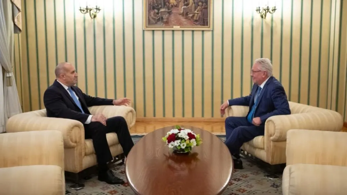 Радев се срещна с оръжейник №1 в Европа, ето какво си казаха