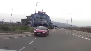Шофьор култова изцепка на столично кръгово ВИДЕО