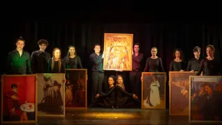 Шедьоврите излязоха от рамката на стената и влязоха в ролята си 