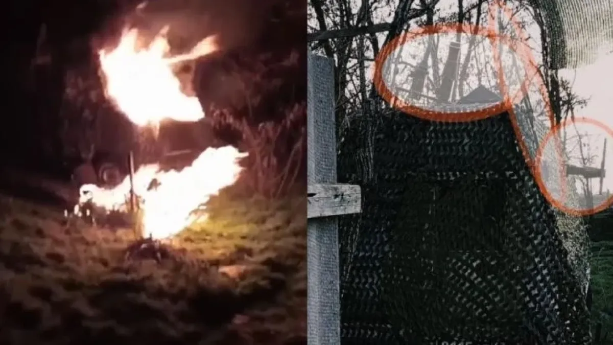 Партизани подпалиха със запалка руска РЕБ "Лорандит" в окупирания Херсон ВИДЕО