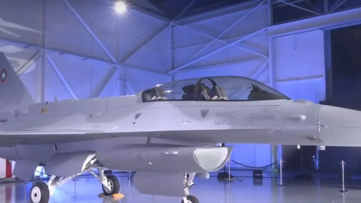 Голяма новина за първия БГ изтребител F-16 ВИДЕО