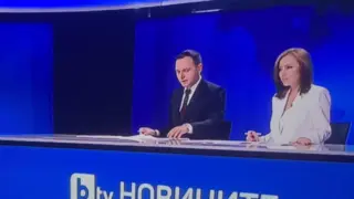Красива водеща на bTV сгафи в ефир, загуби ума и дума