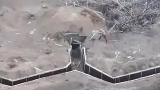 Украинските сили показаха дръзка атака срещу окопи на руснаците ВИДЕО