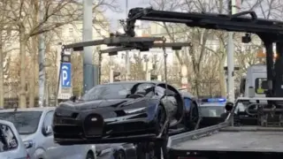 Полицията конфискува Bugatti Chiron за 3 млн. евро за превишена скорост СНИМКИ