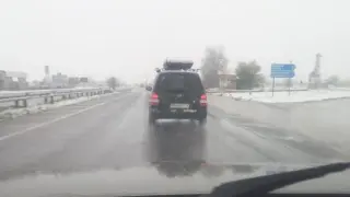 Жена джигит за малко да затрие пътниците на 3 коли на АМ "Тракия"  